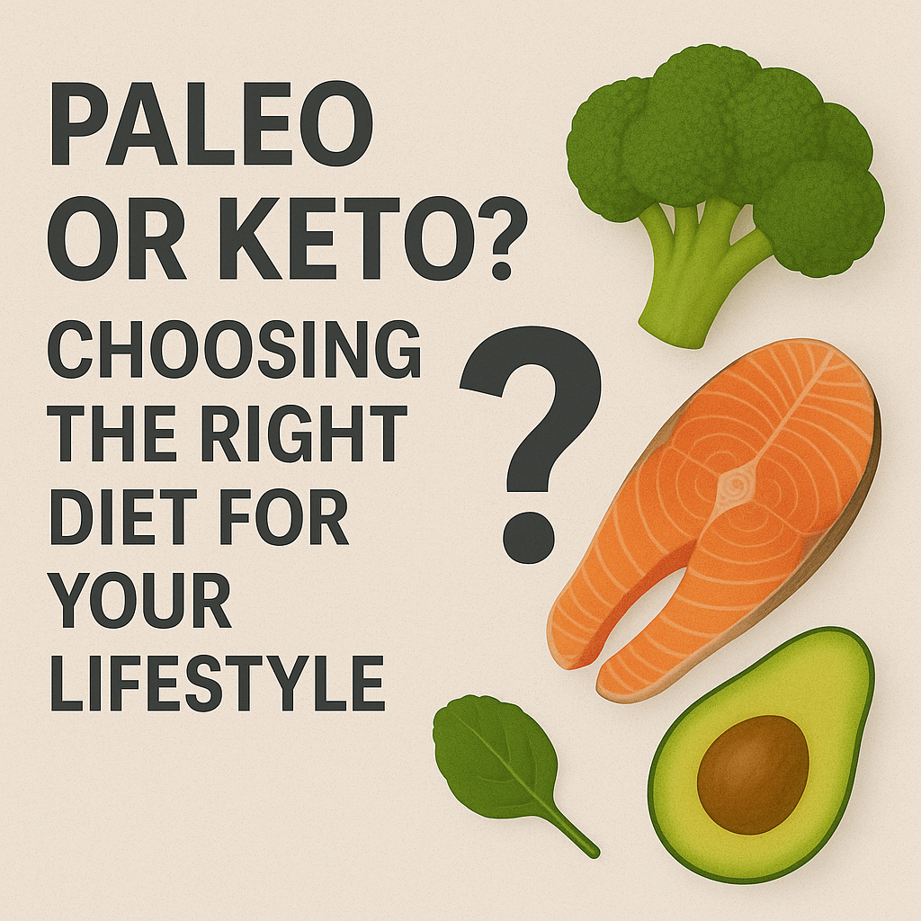 Paleo or Keto? Choosing the Right Diet for Your Lifestyle