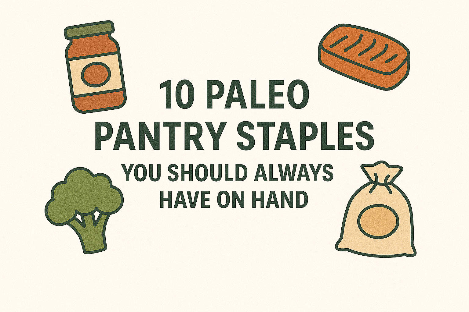 10 Paleo Pantry Staples You Should Always Have on Hand