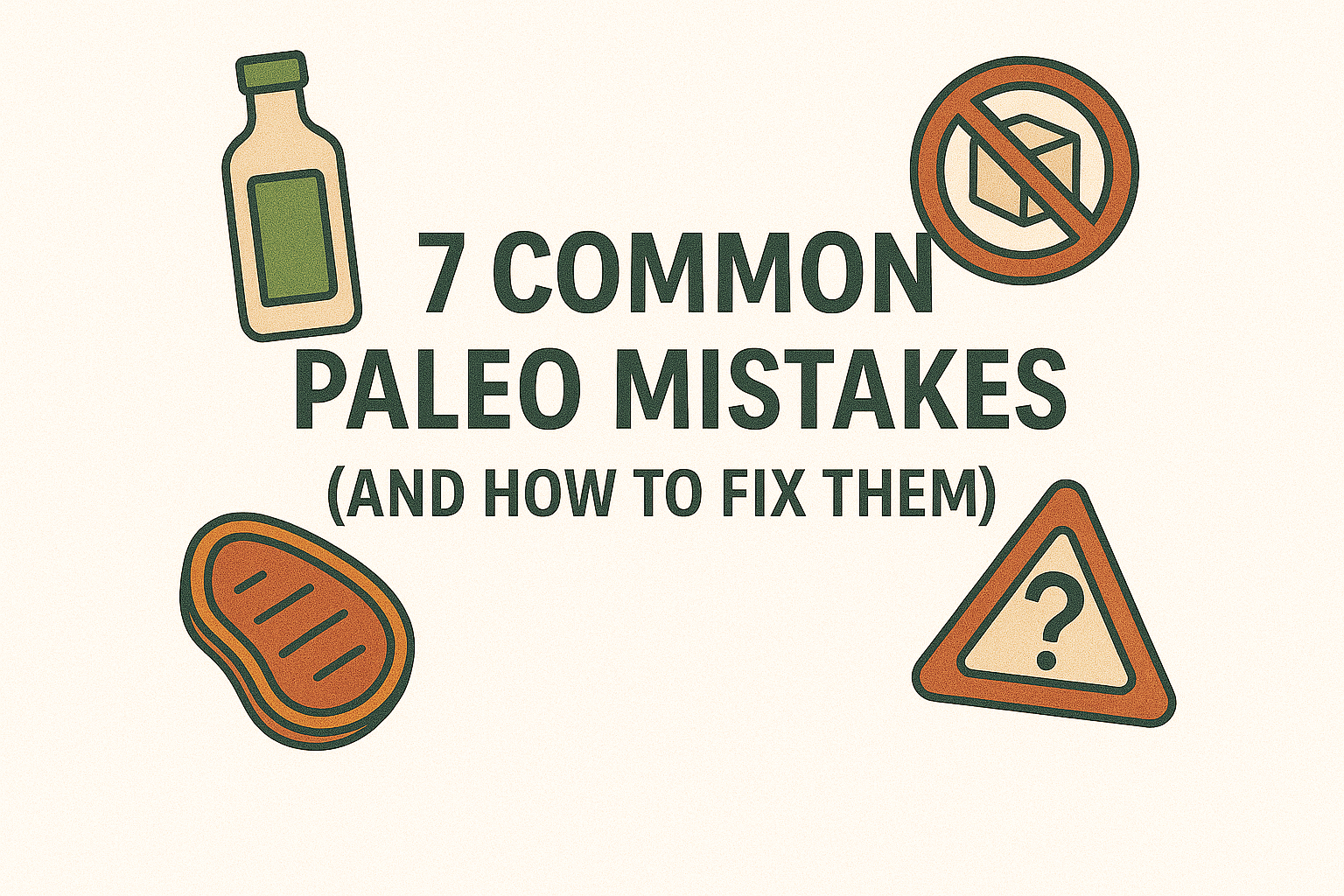 7 Common Paleo Mistakes (and How to Fix Them)