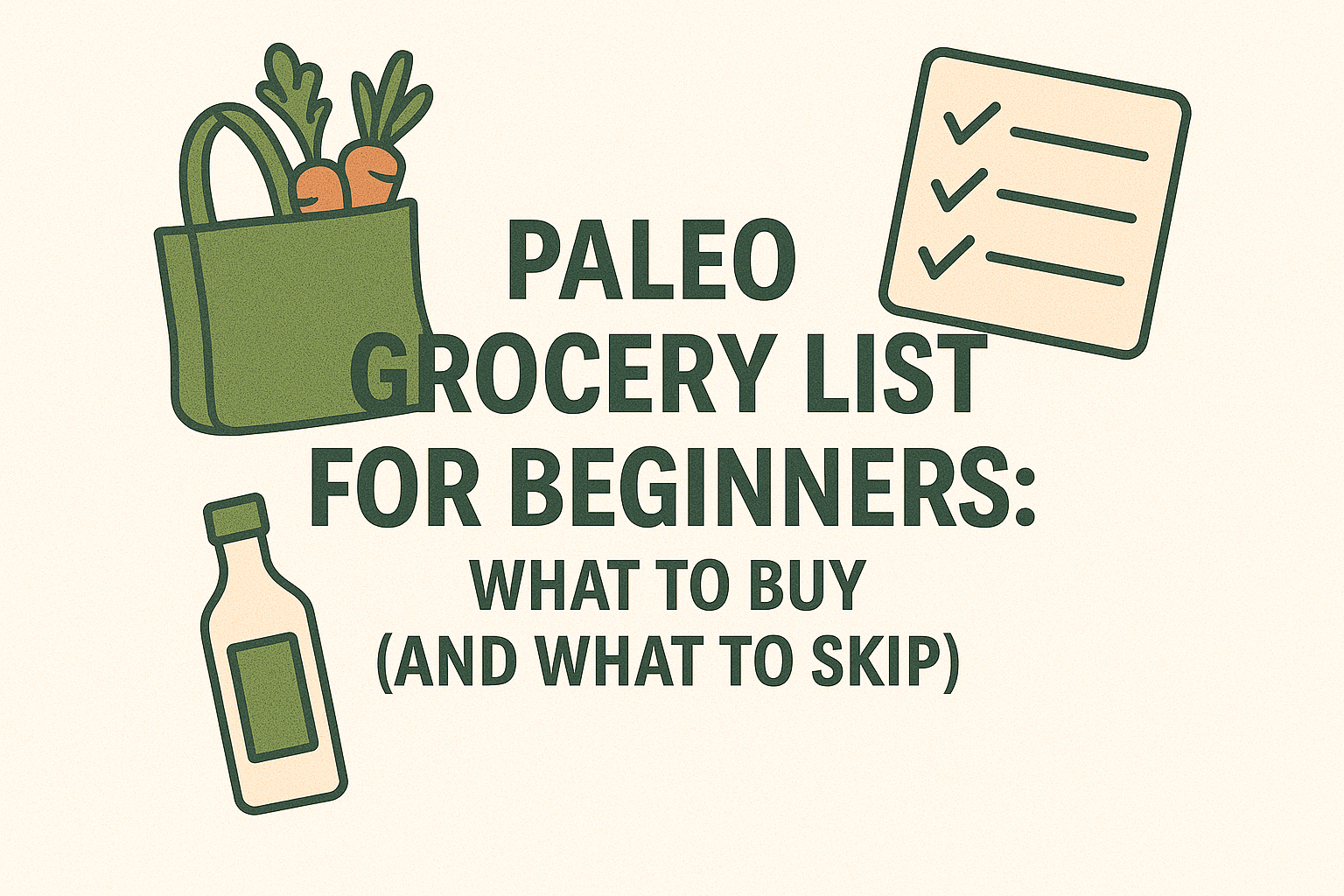 Paleo Grocery List for Beginners: What to Buy (and What to Skip)