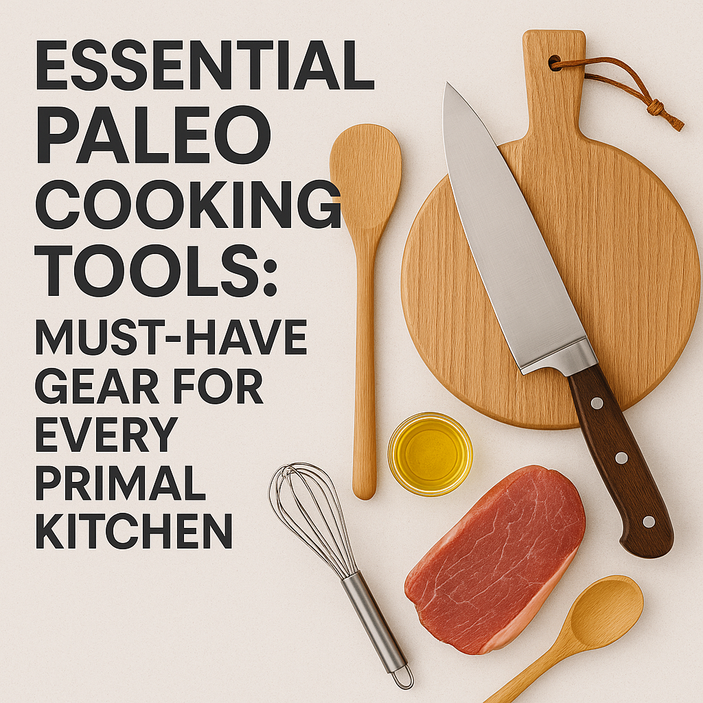 Essential Paleo Cooking Tools: Must-Have Gear for Every Primal Kitchen