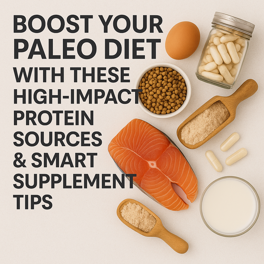 Boost Your Paleo Diet with These High-Impact Protein Sources & Smart Supplement Tips